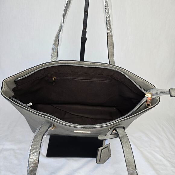 Elim & Paul Shoulder Bag with Matching Wallet Gray NWOT - Picture 2 of 16